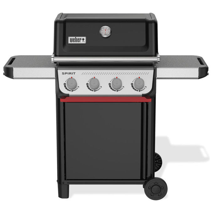 Weber Spirit E-410 Barbecue a Gas GPL 4 Fornelli Nero con Carrello Area Cottura 2761 cm²