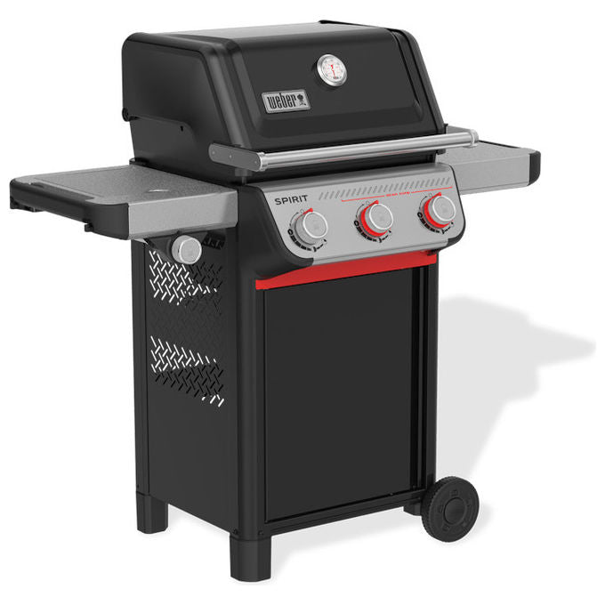 Weber Spirit E-335 Barbecue a Gas GPL 3 Fornelli Nero Acciaio Inox per Esterno