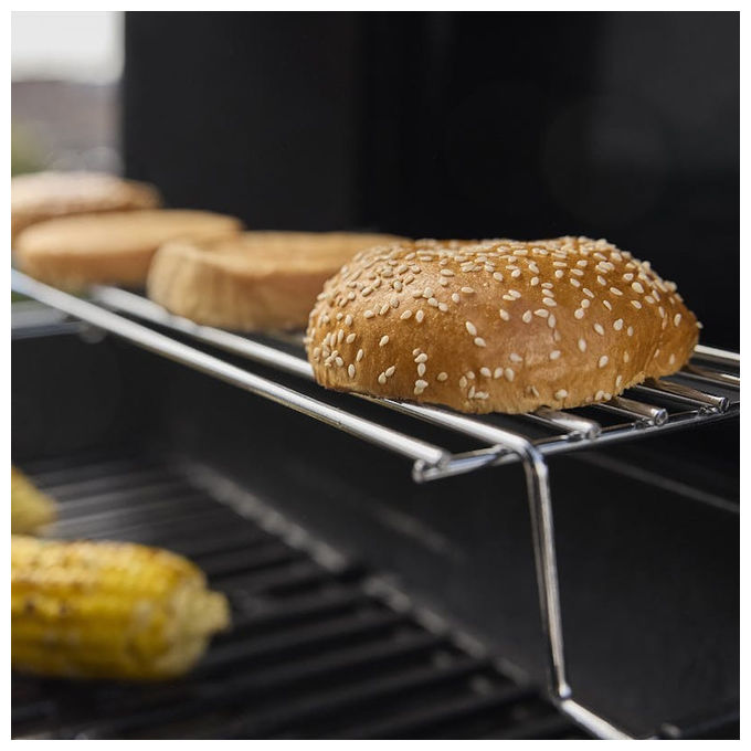 Weber Spirit E-335 Barbecue a Gas GPL 3 Fornelli Nero Acciaio Inox per Esterno