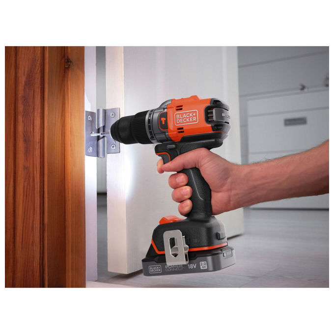 Black + Decker Trapano a Percussione 18V Senza Spazzole 50Nm BLD683XN-XJ