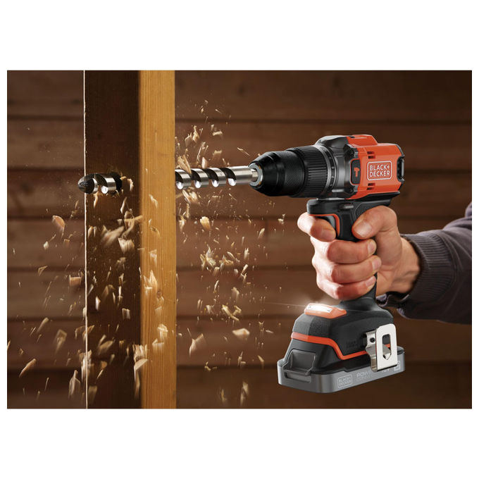 Black + Decker Trapano a Percussione 18V Senza Spazzole 50Nm BLD683XN-XJ