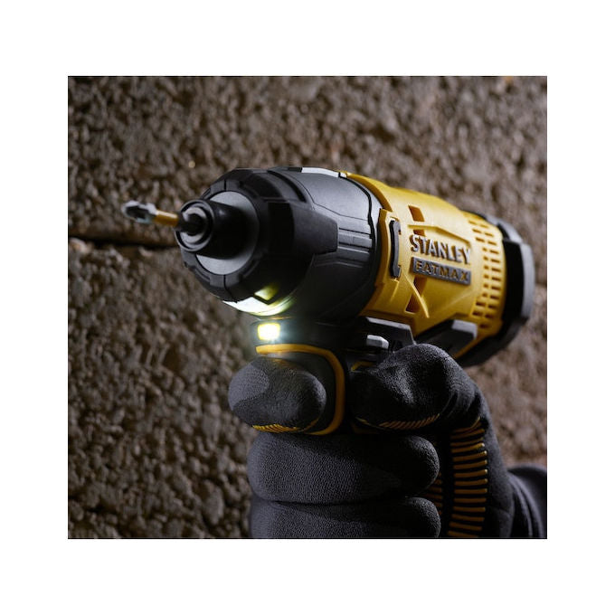 Stanley FATMAX SFMCF800C2K-QW Cacciavite Elettrico Avvitatore 18V 2800 Giri-min Nero-Giallo