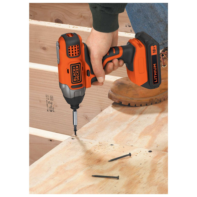Black and Decker BDCIM18N-XJ Chiave di Impatto 18V 3000 giri-min Cacciavite Elettrico