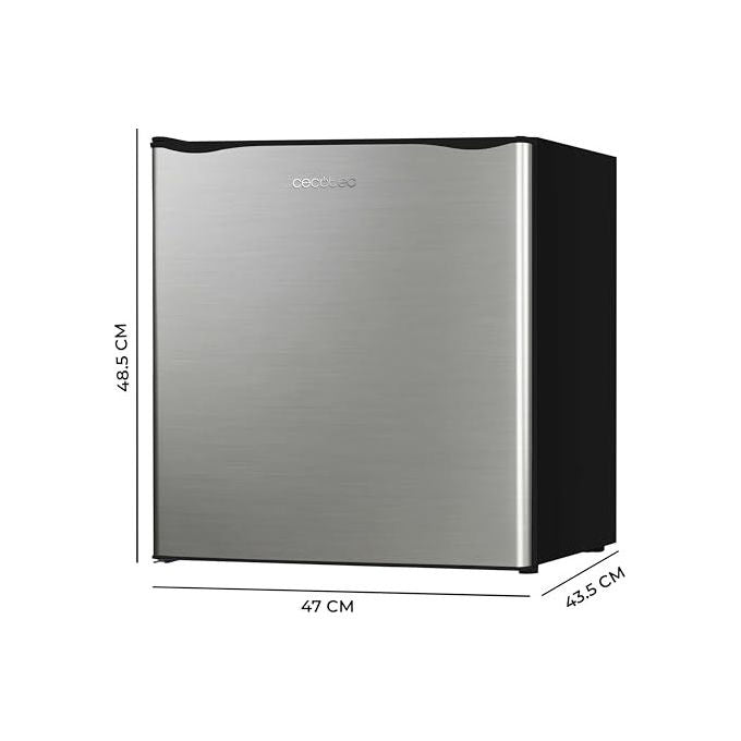Cecotec 00151 GrandCooler 20000 Frigorifero Minibar 46 L 48.7 cm Classe E 41 dB Porta Reversibile colore Inox