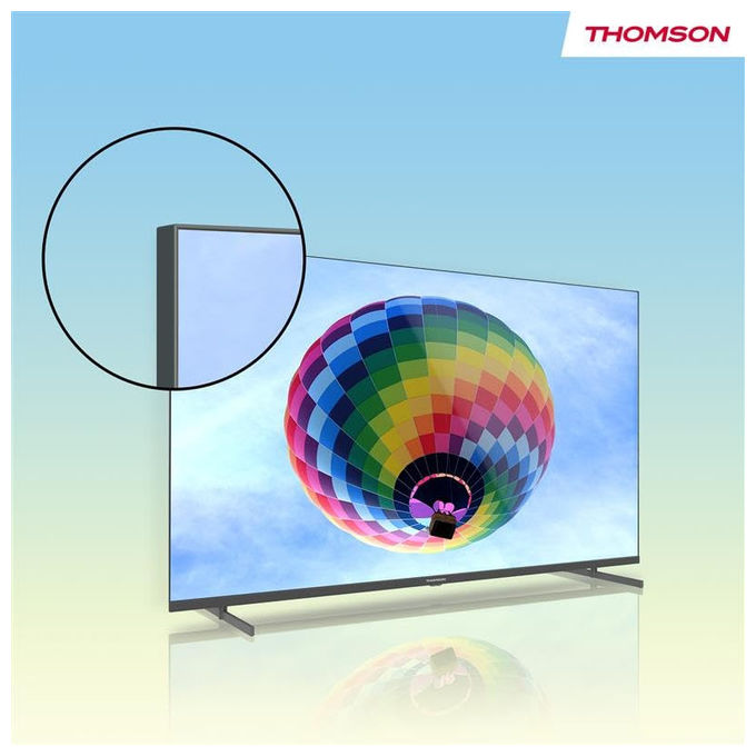 Thomson 65QG4S14 Smart TV QLED 65'' 4K UHD Google TV Android 11 HDR Dolby Vision Dolby Atmos colore Nero