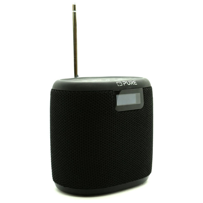 Pure 253346 Woodland Mini Radio Portatile DAB+ FM Bluetooth 5.3 5W IP67 Batteria 17h colore Nero
