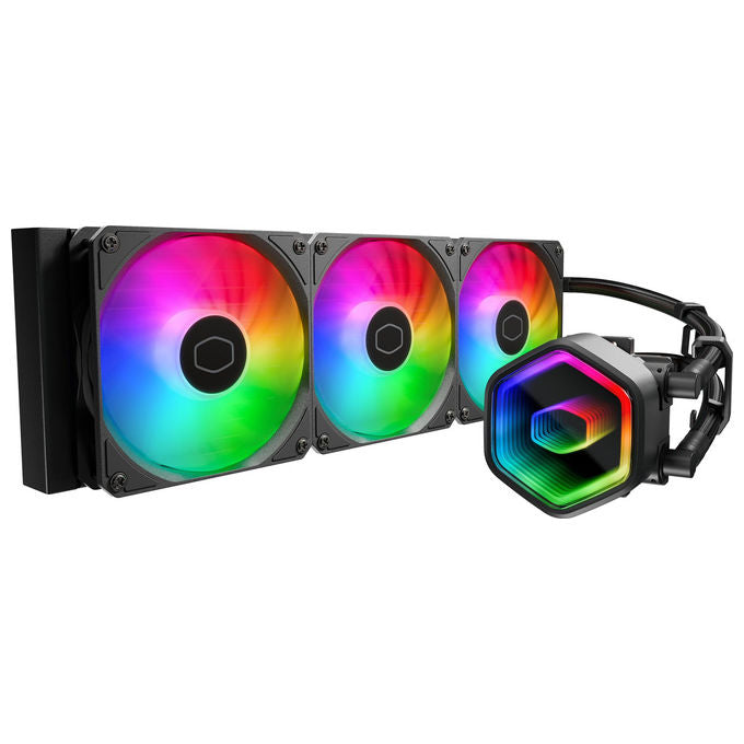 Cooler Master MasterLiquid 360 Core II AIO 360mm Dissipatore a Liquido Pompa Doppia Camera