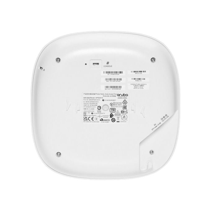HPE Aruba R9B33A Access Point Wi-Fi 6 Dual-band MU-MIMO PoE Bianco per Soffitto-Parete