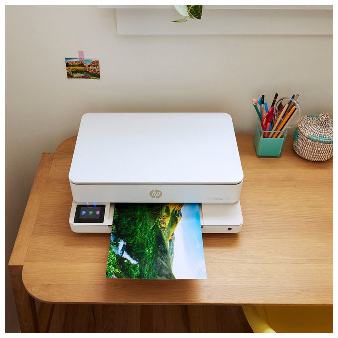 HP 714L8B ENVY 6120e Stampante Multifunzione Inkjet A4 Wi-Fi Fronte Retro Automatico 4800x1200 DPI colore Beige