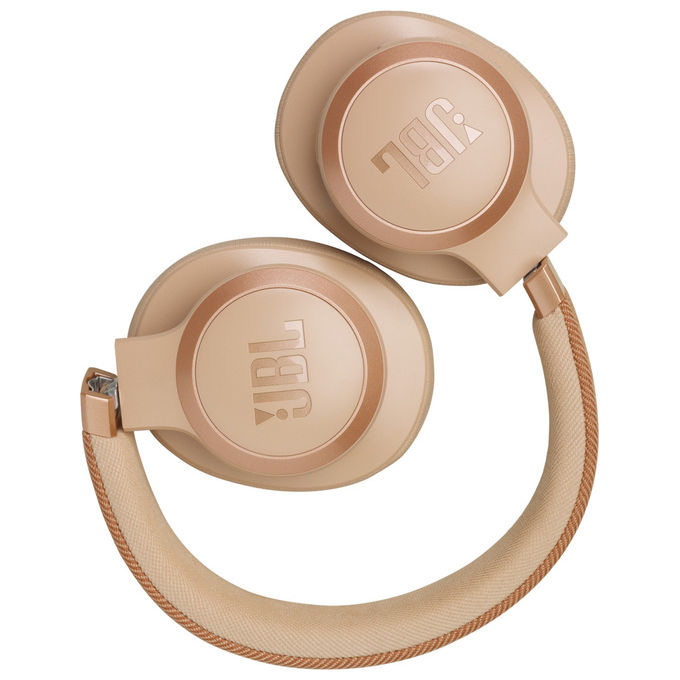 JBL JBLLIVE770NCSAT Live 770NC Cuffie Over-Ear Wireless Bluetooth 5.3 ANC Multipoint 65h colore Sabbia
