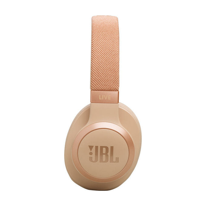 JBL JBLLIVE770NCSAT Live 770NC Cuffie Over-Ear Wireless Bluetooth 5.3 ANC Multipoint 65h colore Sabbia