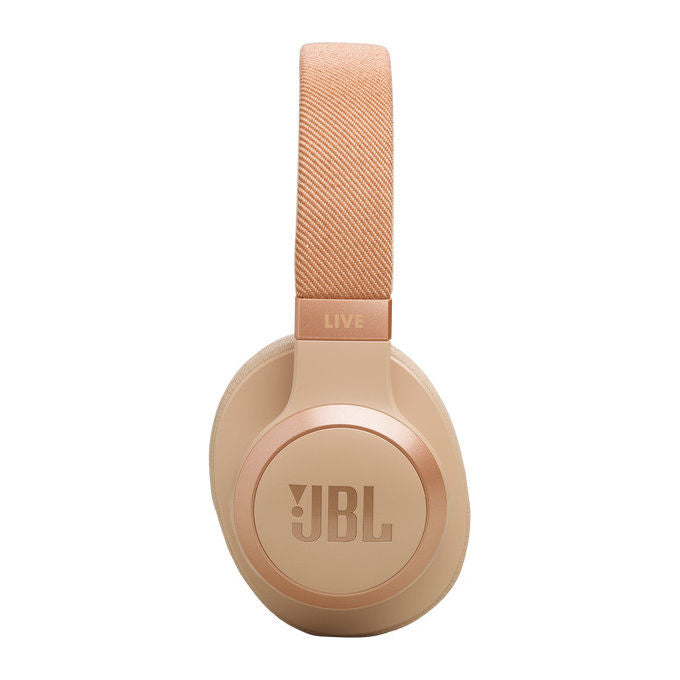 JBL JBLLIVE770NCSAT Live 770NC Cuffie Over-Ear Wireless Bluetooth 5.3 ANC Multipoint 65h colore Sabbia