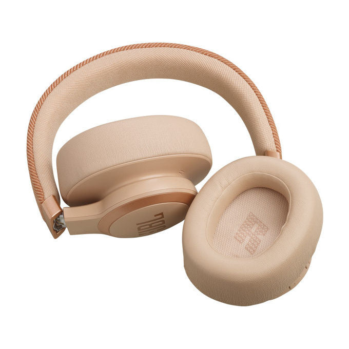 JBL JBLLIVE770NCSAT Live 770NC Cuffie Over-Ear Wireless Bluetooth 5.3 ANC Multipoint 65h colore Sabbia
