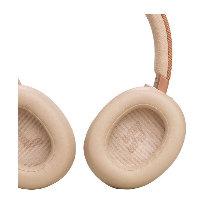 JBL JBLLIVE770NCSAT Live 770NC Cuffie Over-Ear Wireless Bluetooth 5.3 ANC Multipoint 65h colore Sabbia