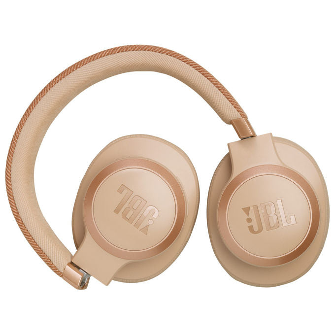 JBL JBLLIVE770NCSAT Live 770NC Cuffie Over-Ear Wireless Bluetooth 5.3 ANC Multipoint 65h colore Sabbia