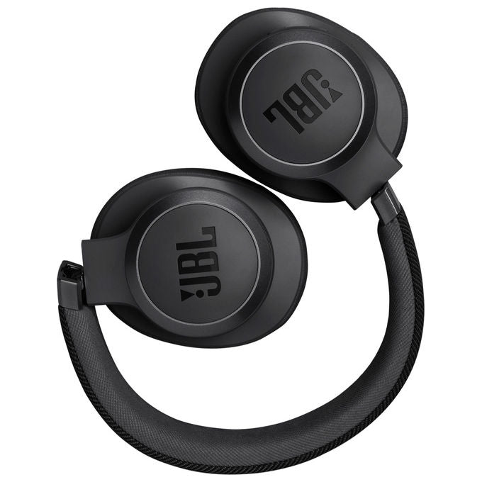 JBL Live 770NC Cuffie Wireless Bluetooth Cancellazione Rumore Attiva Nero 65h
