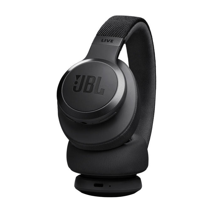 JBL Live 770NC Cuffie Wireless Bluetooth Cancellazione Rumore Attiva Nero 65h