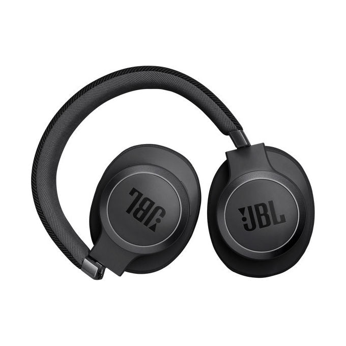 JBL Live 770NC Cuffie Wireless Bluetooth Cancellazione Rumore Attiva Nero 65h