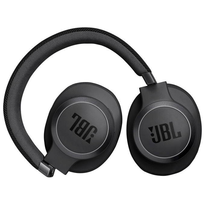 JBL Live 770NC Cuffie Wireless Bluetooth Cancellazione Rumore Attiva Nero 65h
