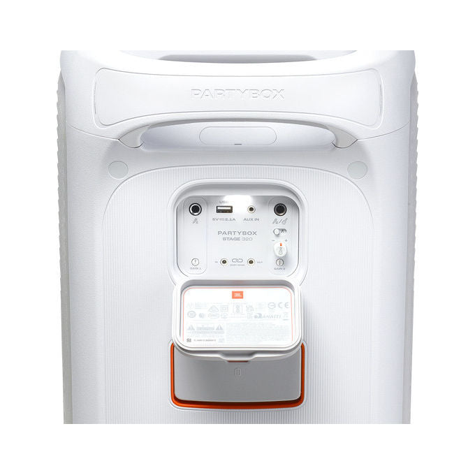 JBL PartyBox Stage 320 Altoparlante da Festa Bluetooth 240W Bianco Portatile IPX4