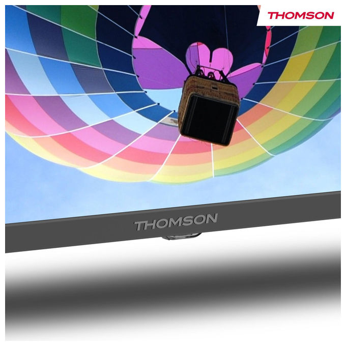 Thomson 55QG4S14 Smart TV QLED 55'' 4K Ultra HD Google TV HDR10 Dolby Vision Wi-Fi colore Grigio