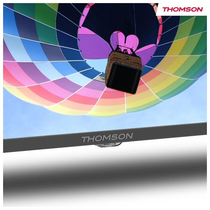 Thomson 43QG4S14 Smart TV 43'' QLED 4K Ultra HD Google TV HDR10 Dolby Vision Triple Tuner Wi-Fi colore Grigio