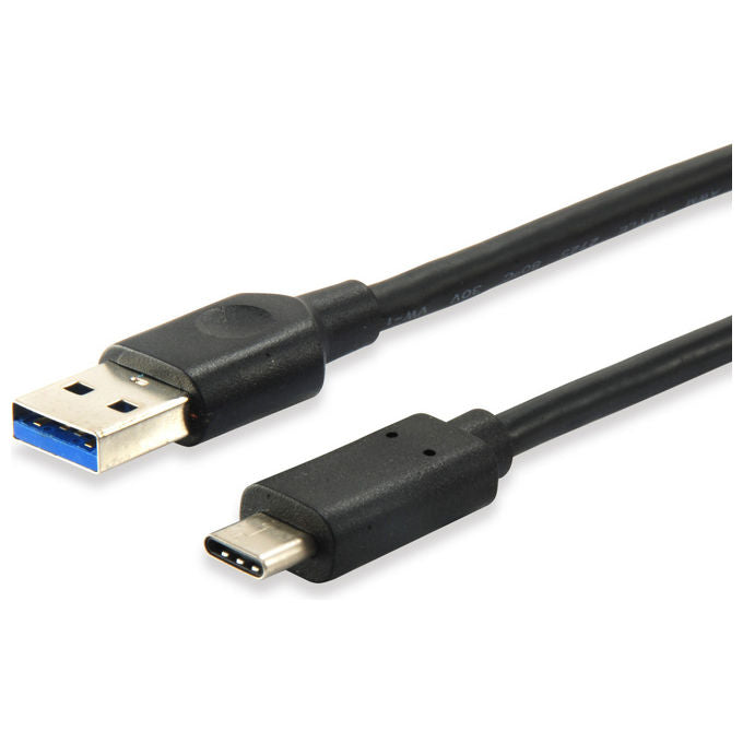 Equip Cavo USB 3.2 Gen 1 Tipo C a A 0,5m 5Gbps Nero - Accessori PC Trasferimento Dati