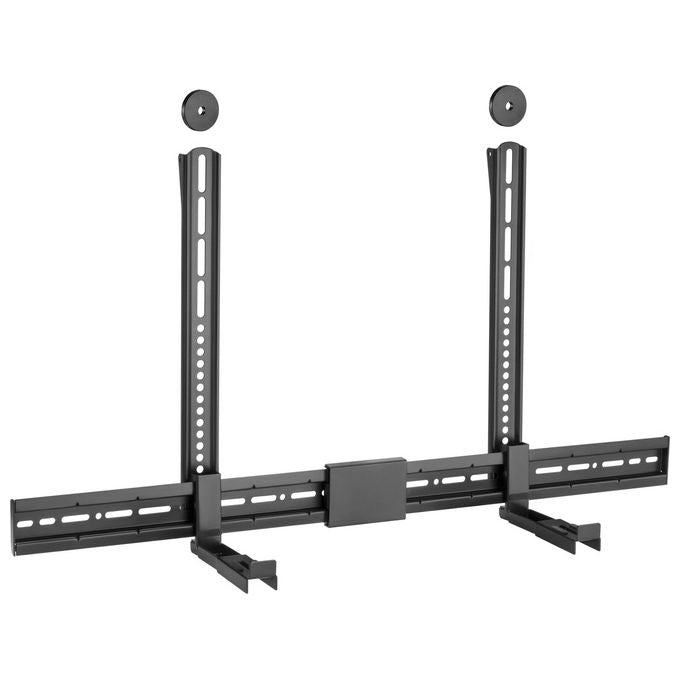 Equip 650895 Supporto Universale Soundbar Parete Nero Regolabile 15kg 86-155mm
