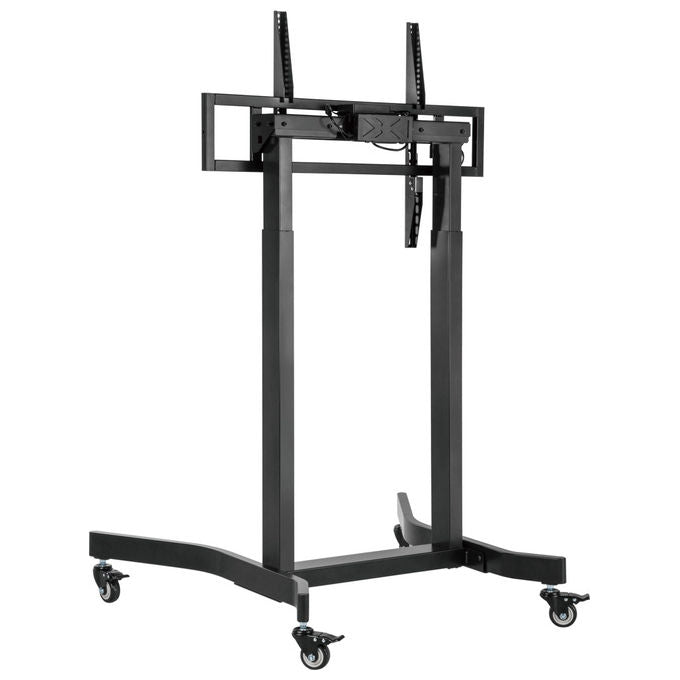 Equip Carrello TV Motorizzato 55-100'' 120kg VESA 800x600 4 Ruote Bloccabili Nero