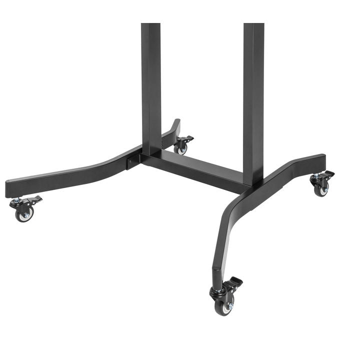 Equip Carrello TV Motorizzato 55-100'' 120kg VESA 800x600 4 Ruote Bloccabili Nero