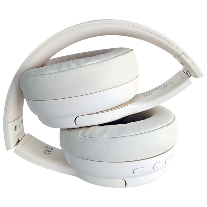Conceptronic PARRIS03C Cuffia Bluetooth Stereo Circumaurale 30h Batteria Crema