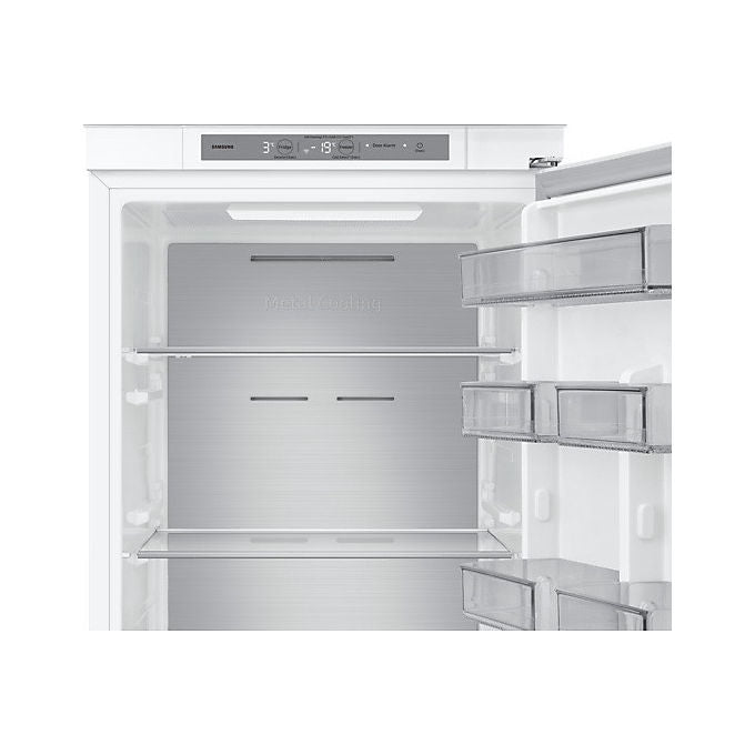 Samsung BRB80F26BCS0EF F1rst 60 AI Frigorifero Combinato da Incasso 264 L 177.5 cm Classe C 35 dB Total No Frost Wi-Fi colore Bianco