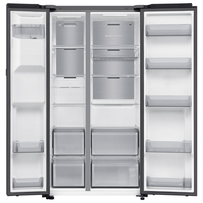 Samsung RS90F64EDFEF Serie 9 Frigorifero Side by Side 621 L 178 cm Classe E 36 dB No Frost Wi-Fi colore Nero