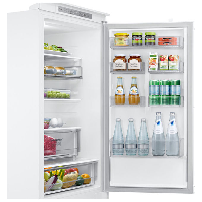 Samsung BRB70F26CES0EF F1rst 60 AI Frigorifero Combinato da Incasso 267 L 177,5 cm Classe E 35 dB Total No Frost Wi-Fi colore Bianco