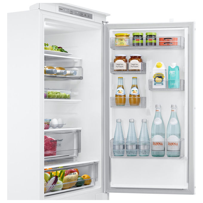 Samsung BRB70F26CES0EF F1rst 60 AI Frigorifero Combinato da Incasso 267 L 177,5 cm Classe E 35 dB Total No Frost Wi-Fi colore Bianco