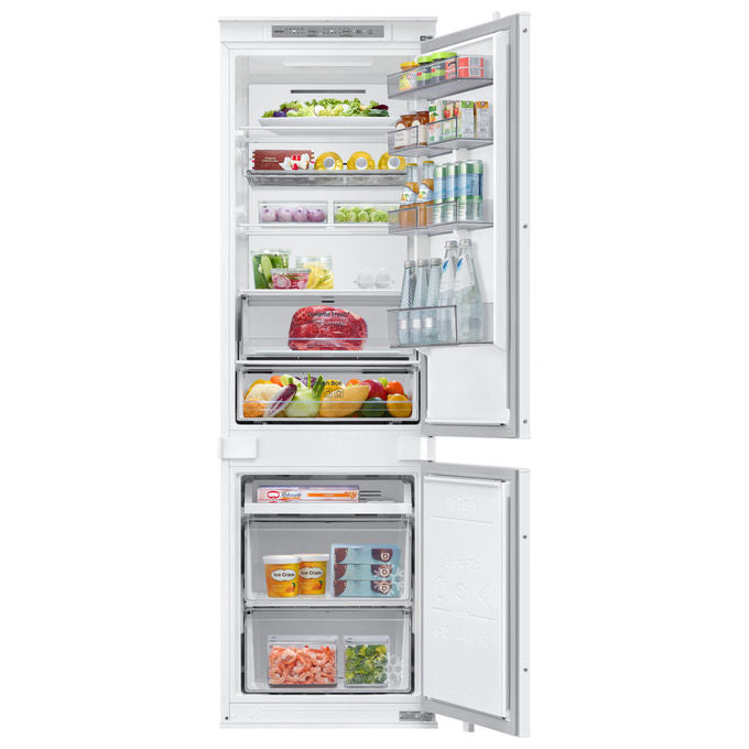 Samsung BRB70F26CES0EF F1rst 60 AI Frigorifero Combinato da Incasso 267 L 177,5 cm Classe E 35 dB Total No Frost Wi-Fi colore Bianco