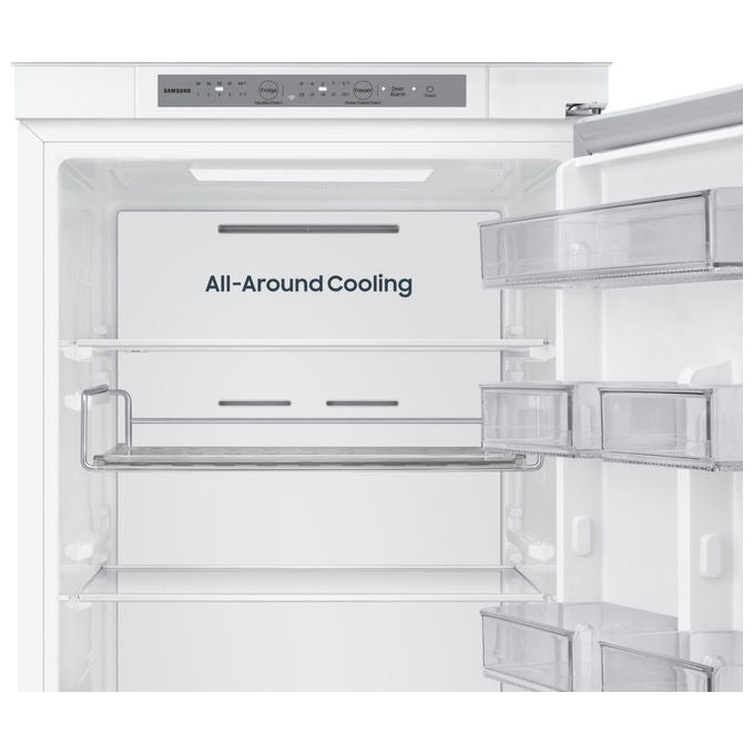 Samsung BRB70F26CES0EF F1rst 60 AI Frigorifero Combinato da Incasso 267 L 177,5 cm Classe E 35 dB Total No Frost Wi-Fi colore Bianco
