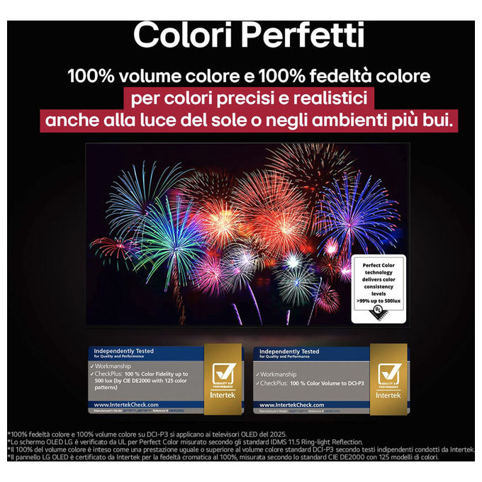 LG OLED65G56LS G5 Smart TV 65'' 4K OLED evo α11 Gen2 AI WebOS 25 120Hz Dolby Vision colore Argento