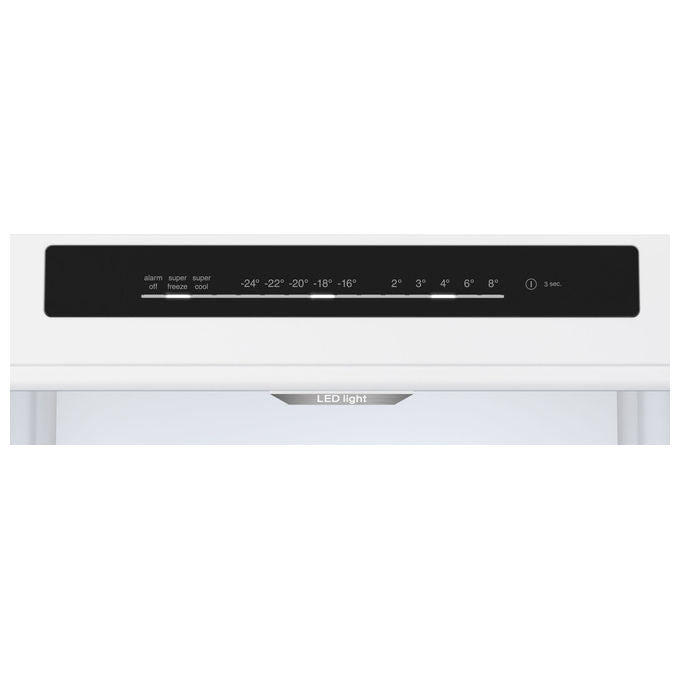 Bosch KGN392I1F Serie 4 Frigorifero Combinato 363 L 203 cm Classe A 29 dB Total No Frost VitaFresh XXL colore Acciaio Inox