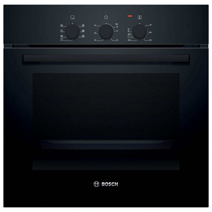 Bosch HBF011BA2 Serie 2 Forno da incasso Elettrico Multifunzione 66 L Classe A Aria Calda 3D 5 programmi (60x60x55 cm) colore Nero