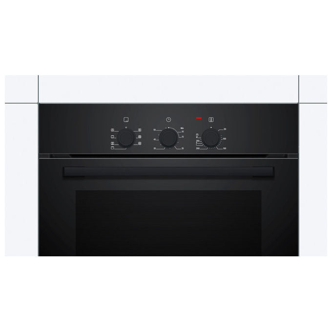 Bosch HBF011BA2 Serie 2 Forno da incasso Elettrico Multifunzione 66 L Classe A Aria Calda 3D 5 programmi (60x60x55 cm) colore Nero