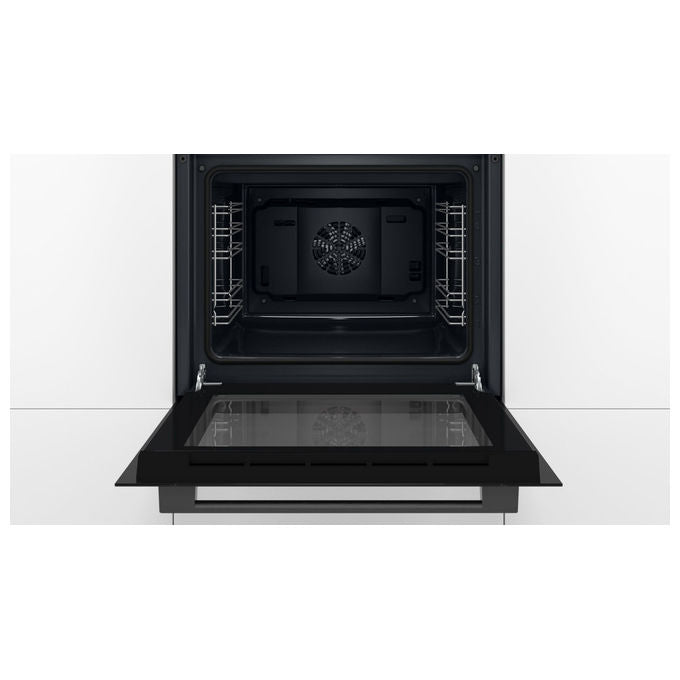 Bosch HBF011BA2 Serie 2 Forno da incasso Elettrico Multifunzione 66 L Classe A Aria Calda 3D 5 programmi (60x60x55 cm) colore Nero
