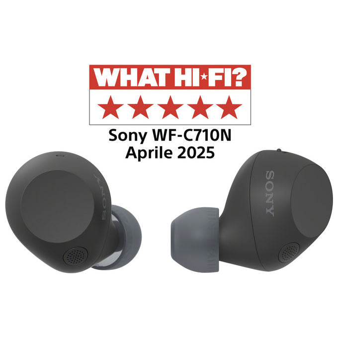 Sony WFC710NB.CE7 WF-C710N Auricolari True Wireless Noise Cancelling Bluetooth 5.3 IPX4 40h colore Nero