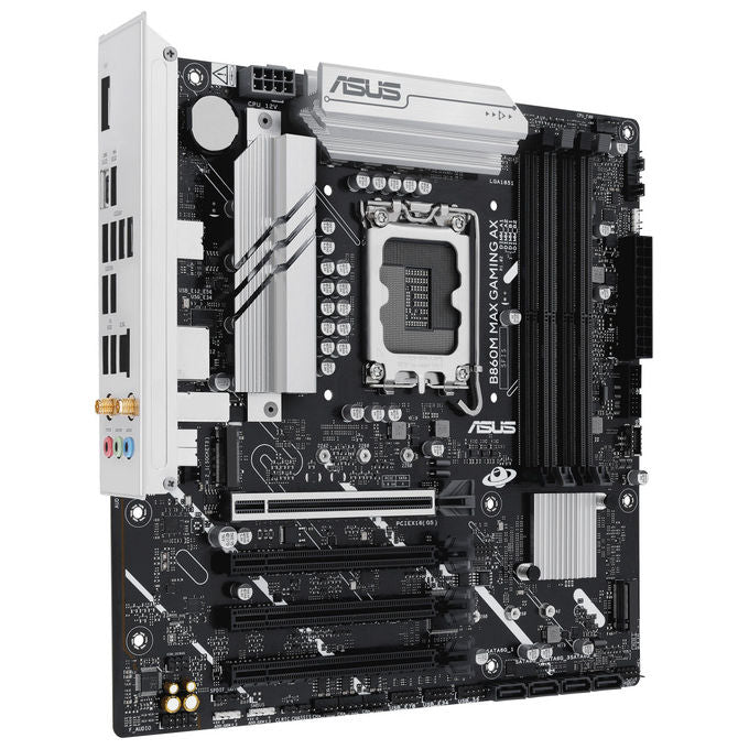 ASUS B860M MAX GAMING AX Scheda Madre micro ATX DDR5 Wi-Fi 6 LGA 1851 Intel B860