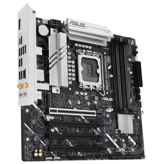 ASUS B860M MAX GAMING AX Scheda Madre micro ATX DDR5 Wi-Fi 6 LGA 1851 Intel B860