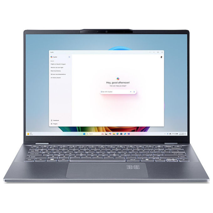 Acer NXJ2JET003 Notebook Intel Core Ultra 5 14 pollici 16GB RAM 512GB SSD Grigio