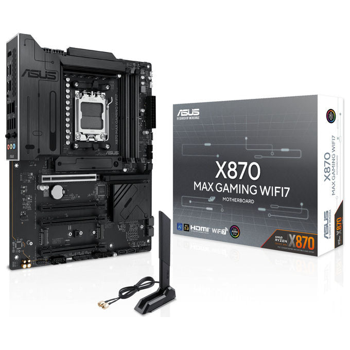 ASUS Scheda Madre X870 Socket AM5 ATX Wi-Fi 7 per Gaming PC DDR5 PCIe 4.0