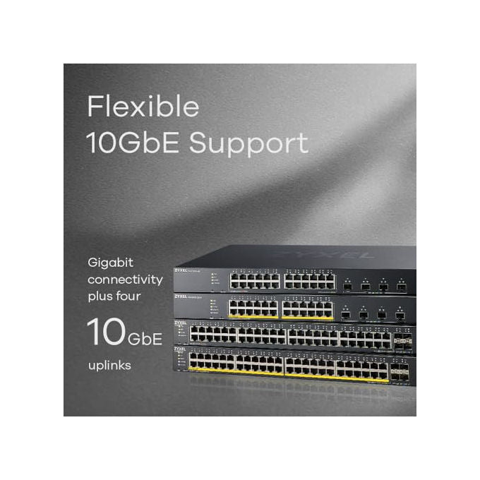 Zyxel XGS1935-52 Switch Smart Managed Ethernet Gigabit 48 porte 4 SFP+ 10G Nebula