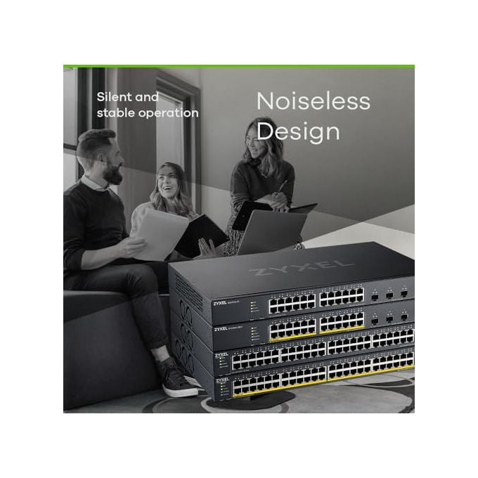 Zyxel XGS1935-52 Switch Smart Managed Ethernet Gigabit 48 porte 4 SFP+ 10G Nebula