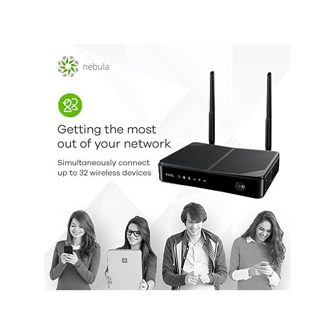 Zyxel Router 4G LTE-A 300Mbps WiFi AC1200 Cloud Nebula LTE3301PLUS modem internet